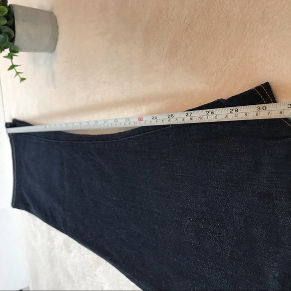Tommy Hilfiger modern bootcut dark blue jeans size 8S - Picture 9 of 14